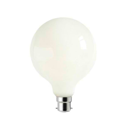 CLA GLOBE-G125 - 8W LED Dimmable G125 Spherical Shape Filament Frosted Glass Globe-CLA Lighting-Ozlighting.com.au