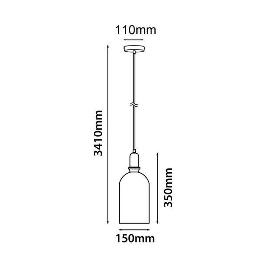 CLA HORTEN Pendant - 1 Light-CLA Lighting-Ozlighting.com.au