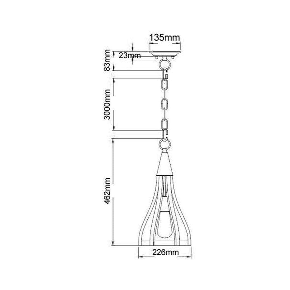CLA KHALEESI Pendant - 5 Light-CLA Lighting-Ozlighting.com.au