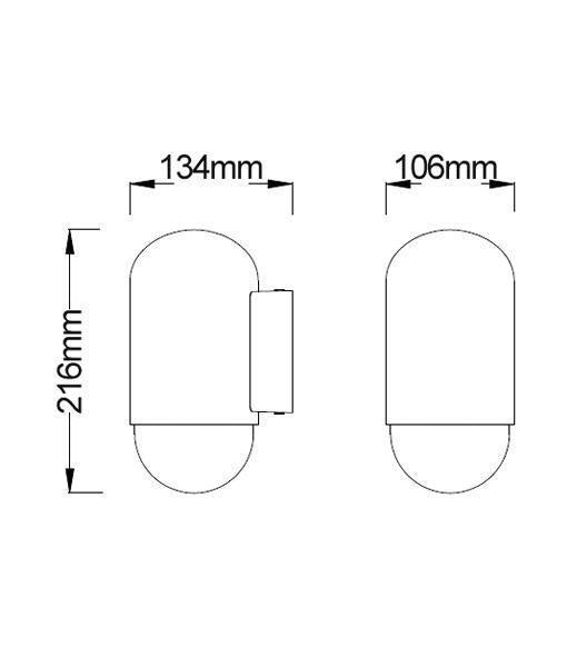 CLA MAGNUM Wall Light - IP44-CLA Lighting-Ozlighting.com.au