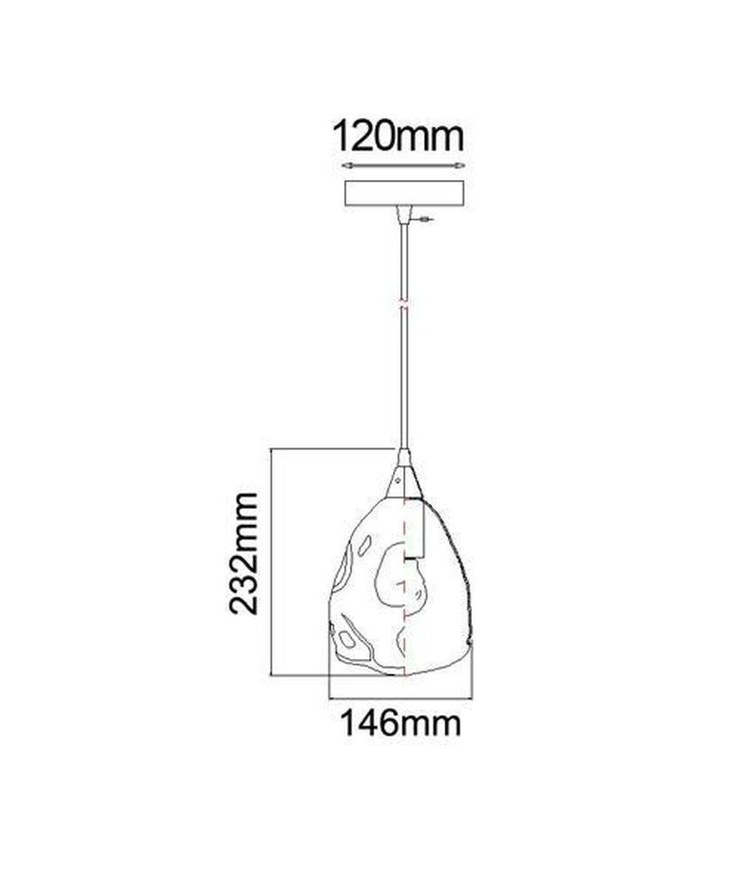 CLA ORDITO Pendant - 1 Light-CLA Lighting-Ozlighting.com.au