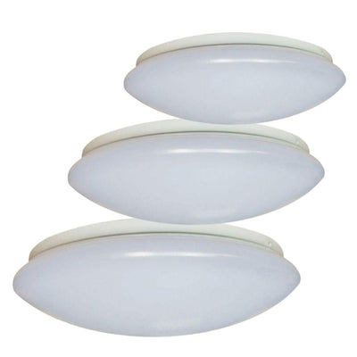 CLA OYSTER-DIM - Tricolour Dimmable Oyster Ceiling Light IP44-CLA Lighting-Ozlighting.com.au