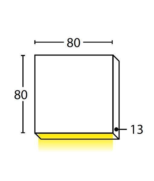 CLA PDL LED Wall Light - 3W/6W, 12V DC, 3000K, Down Only, IP65, Up/Down - DRIVER REQUIRED-CLA Lighting-Ozlighting.com.au