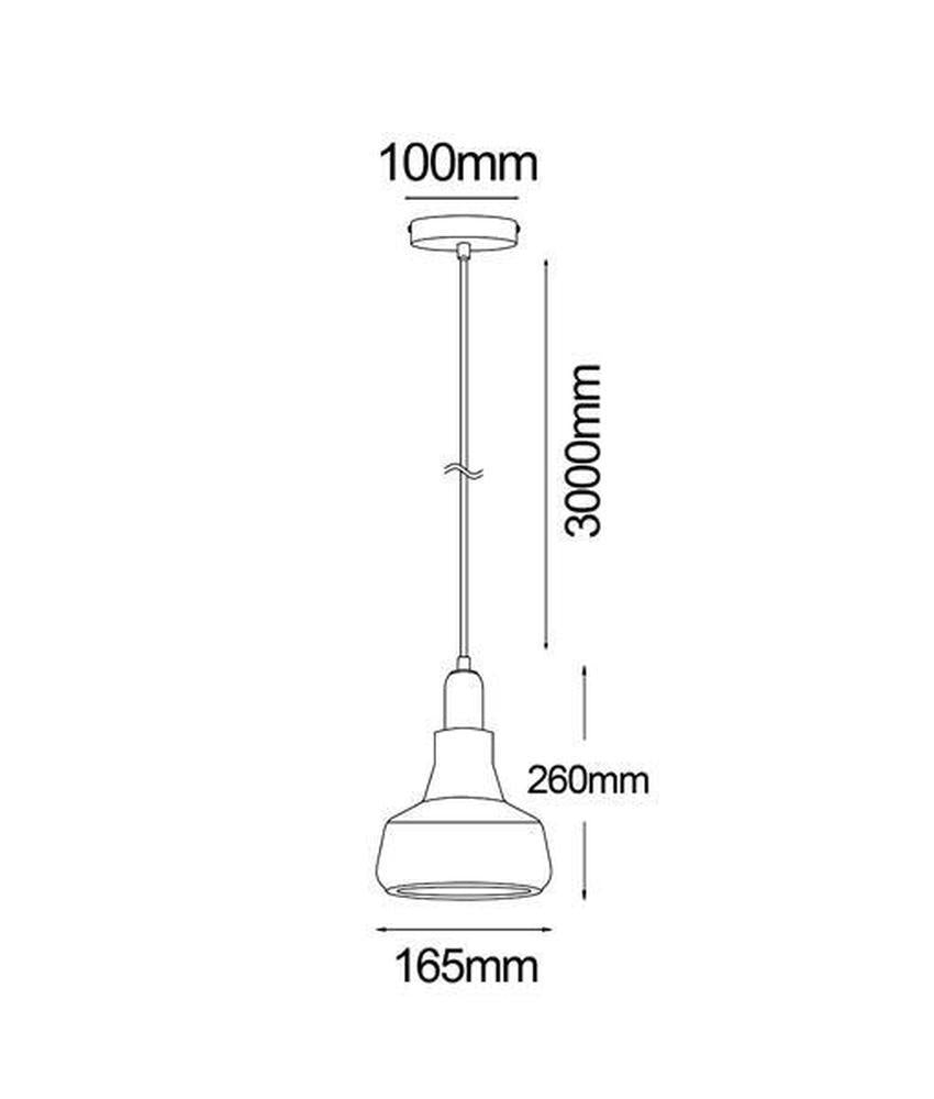 CLA PENOLA Pendant - 1 Light-CLA Lighting-Ozlighting.com.au