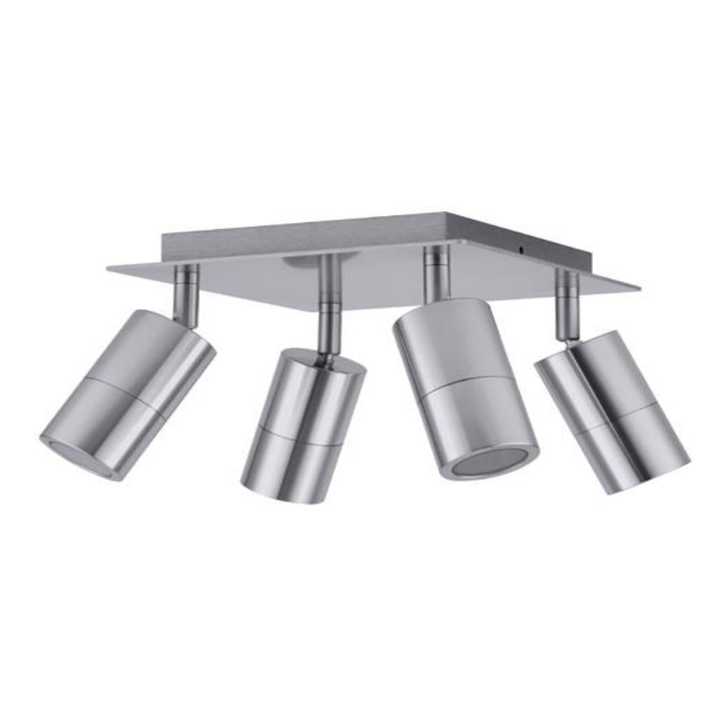 CLA PG4SQ Spotlight - 4xGU10, 4 Light, IP44, Square, Adjustable-CLA Lighting-Ozlighting.com.au