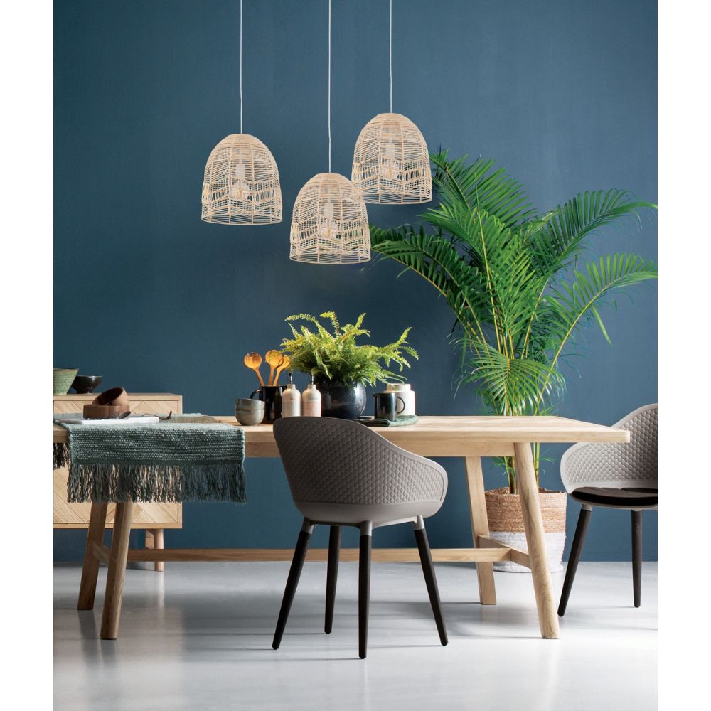 CLA ROTA Pendant - 1 Light, IP20, Rattan-CLA Lighting-Ozlighting.com.au