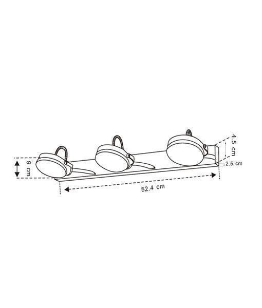 CLA SEATTLE Wall Light - Single/Double/Triple Head-CLA Lighting-Ozlighting.com.au