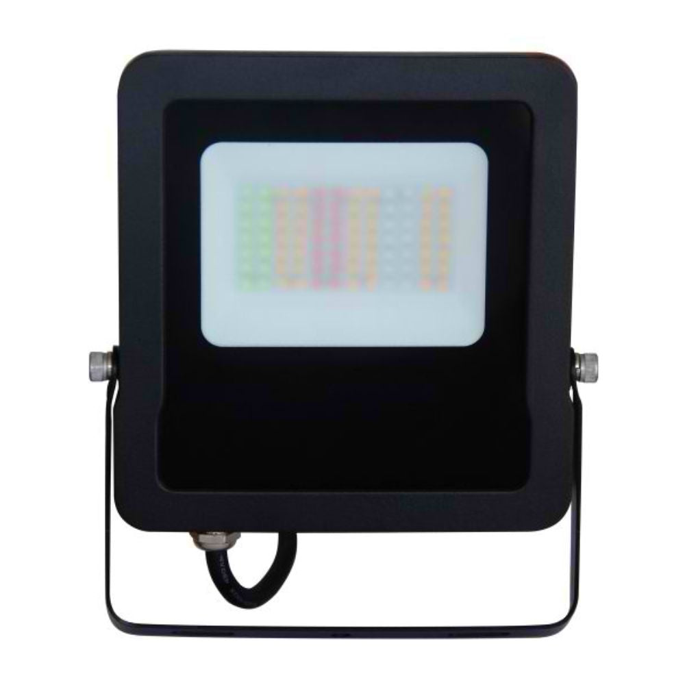 CLA SMTFLOOD LED Smart Wi-Fi + Tuneable DIY Flood Light - 10W/30W, 5000K, RGB, IP65-CLA Lighting-Ozlighting.com.au