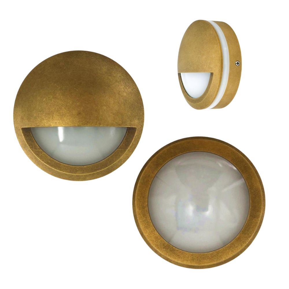CLA STE19/21 LED Exterior Open/Eyelid Surface Mount - 6W, Step Light IP65, 3000K-CLA Lighting-Ozlighting.com.au