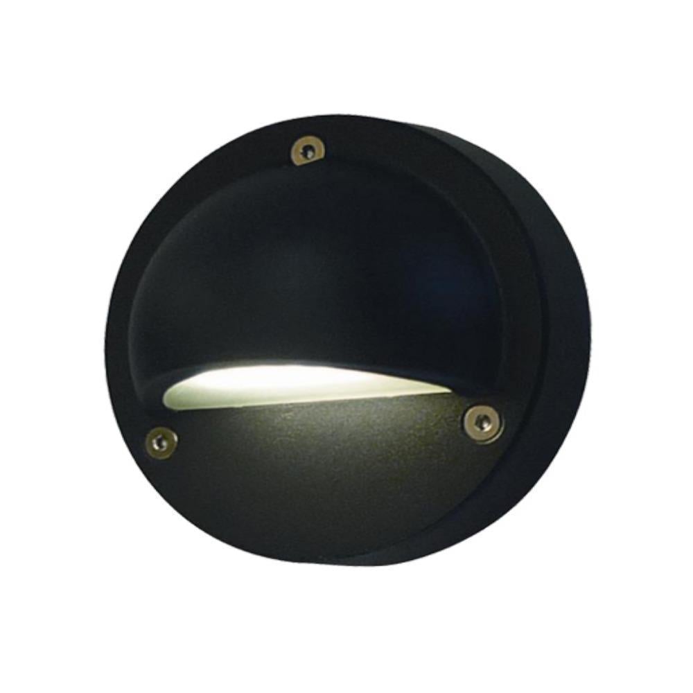 CLA STE2/4 LED Exterior Eyelid Surface Mount - 1W, Step Light IP44, 3000K-CLA Lighting-Ozlighting.com.au