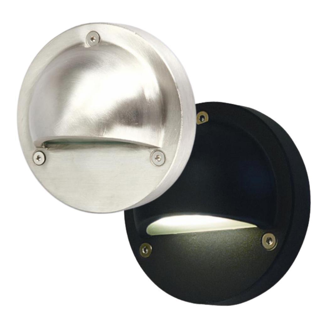 CLA STE2/4 LED Exterior Eyelid Surface Mount - 1W, Step Light IP44, 3000K-CLA Lighting-Ozlighting.com.au