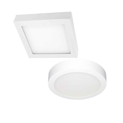 CLA SURFACETRI-3R/3S - 18W LED Tri-Colour Dimmable 225mm Round/Square PC Oyster Ceiling Light-CLA Lighting-Ozlighting.com.au