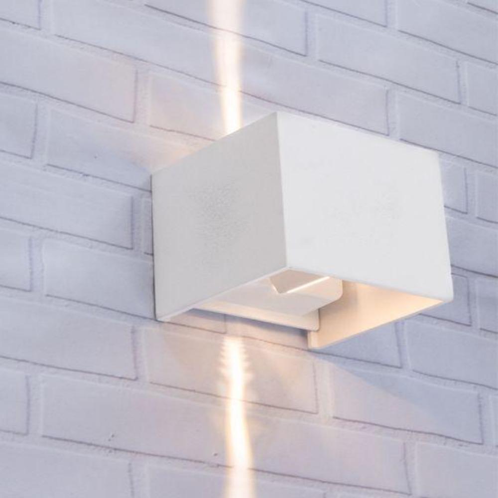 CLA TOCA LED Modern Outdoor Adjustable Lens Cover Up/Down Wall Light IP54 - 6.8W, 3000K-CLA Lighting-Ozlighting.com.au