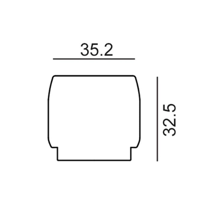 CLA TRACK-ACC - 3 Wire 1 Circuit / 4 Wire 3 Circuit Track End Cap & Live End (Left or Right)-CLA Lighting-Ozlighting.com.au