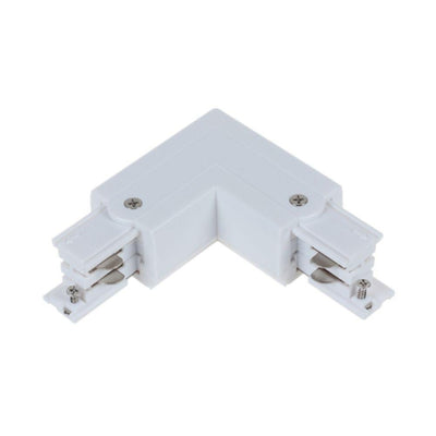 CLA TRACK-ACC - 3 Wire 1 Circuit / 4 Wire 3 Circuit Track 'L-Piece' Connectors (Left or Right)-CLA Lighting-Ozlighting.com.au