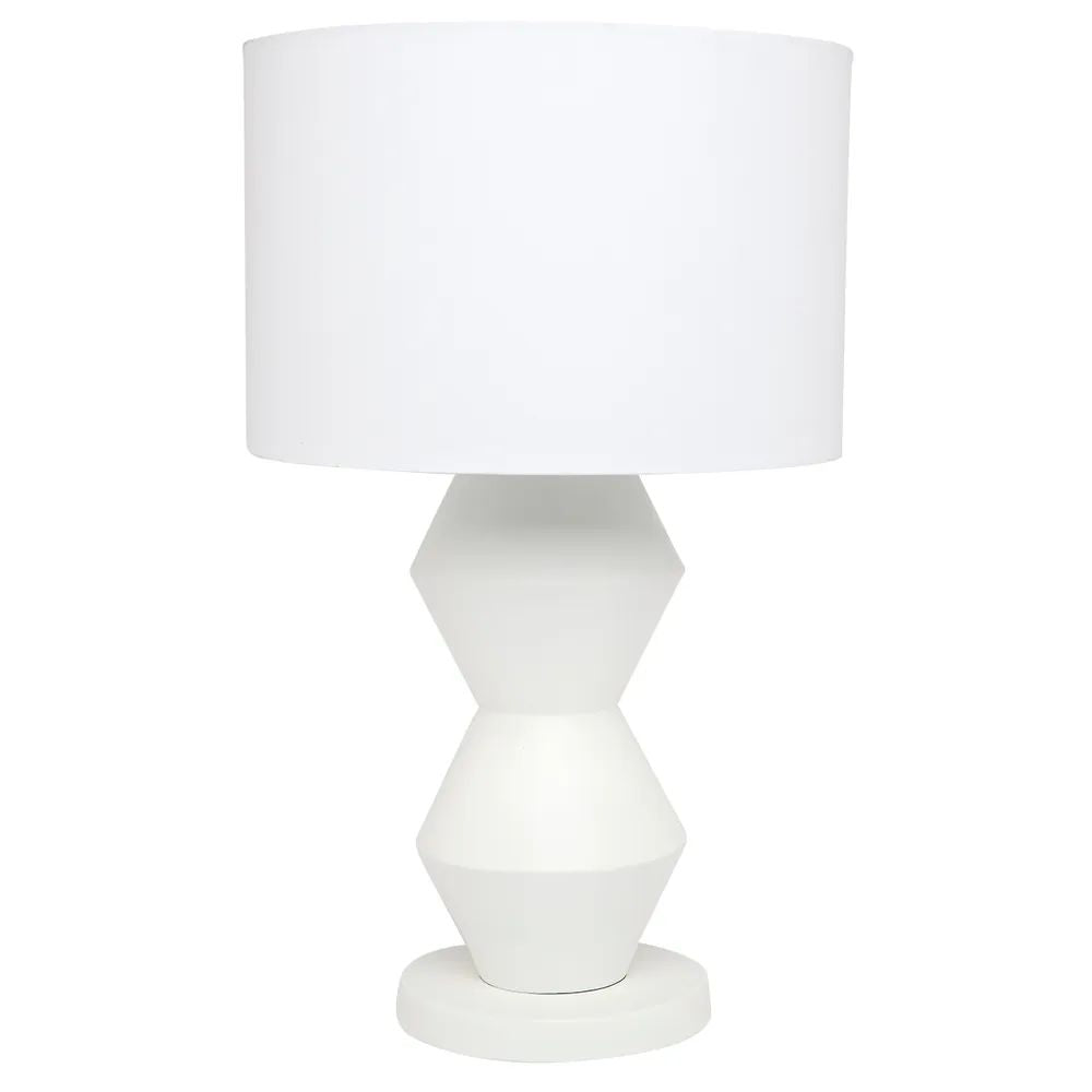 Cafe Lighting ABSTRACT Table Lamp - Minimalist White-Cafe Lighting-Ozlighting.com.au