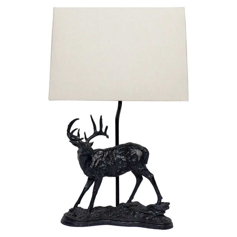 Cafe Lighting CALGARY - Stag Shaped Table Lamp-Cafe Lighting-Ozlighting.com.au