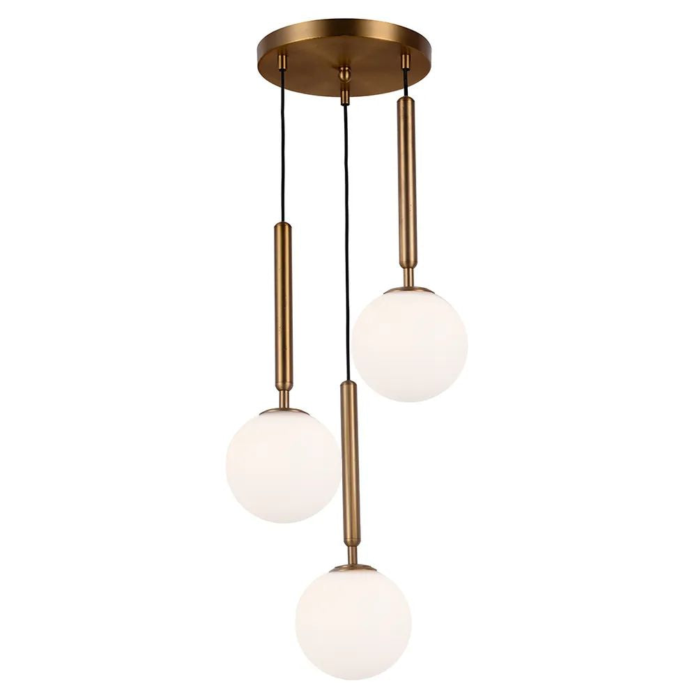 Cafe Lighting CHAPEL Pendant - 3 Light-Cafe Lighting-Ozlighting.com.au