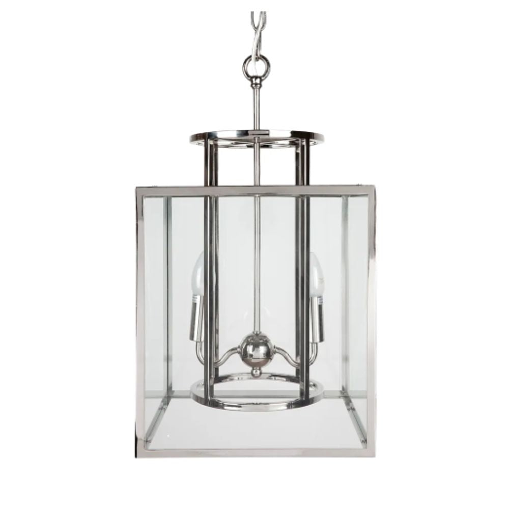Cafe Lighting CONCORD Pendant - 2/4 Light Small/Large Metal Cage Lantern-Cafe Lighting-Ozlighting.com.au