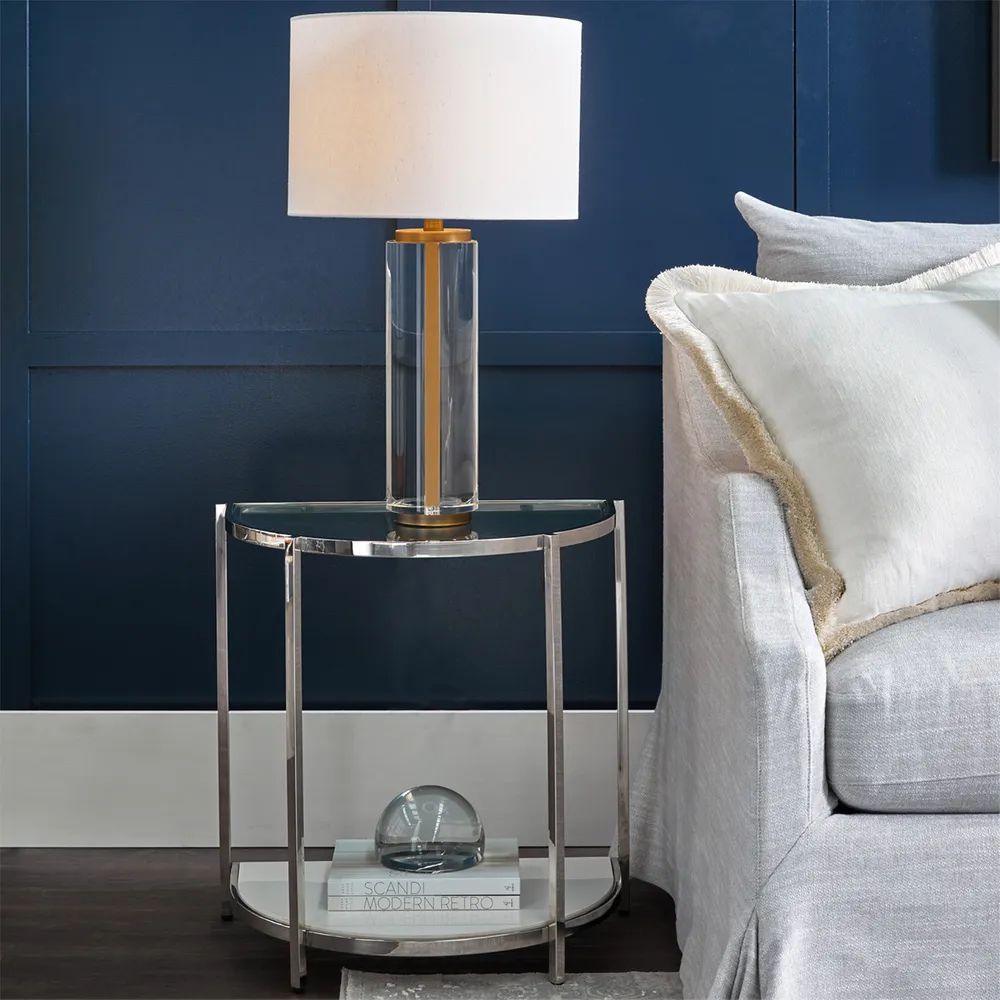 Cafe Lighting FORRESTER Table Lamp - Crystal-Cafe Lighting-Ozlighting.com.au