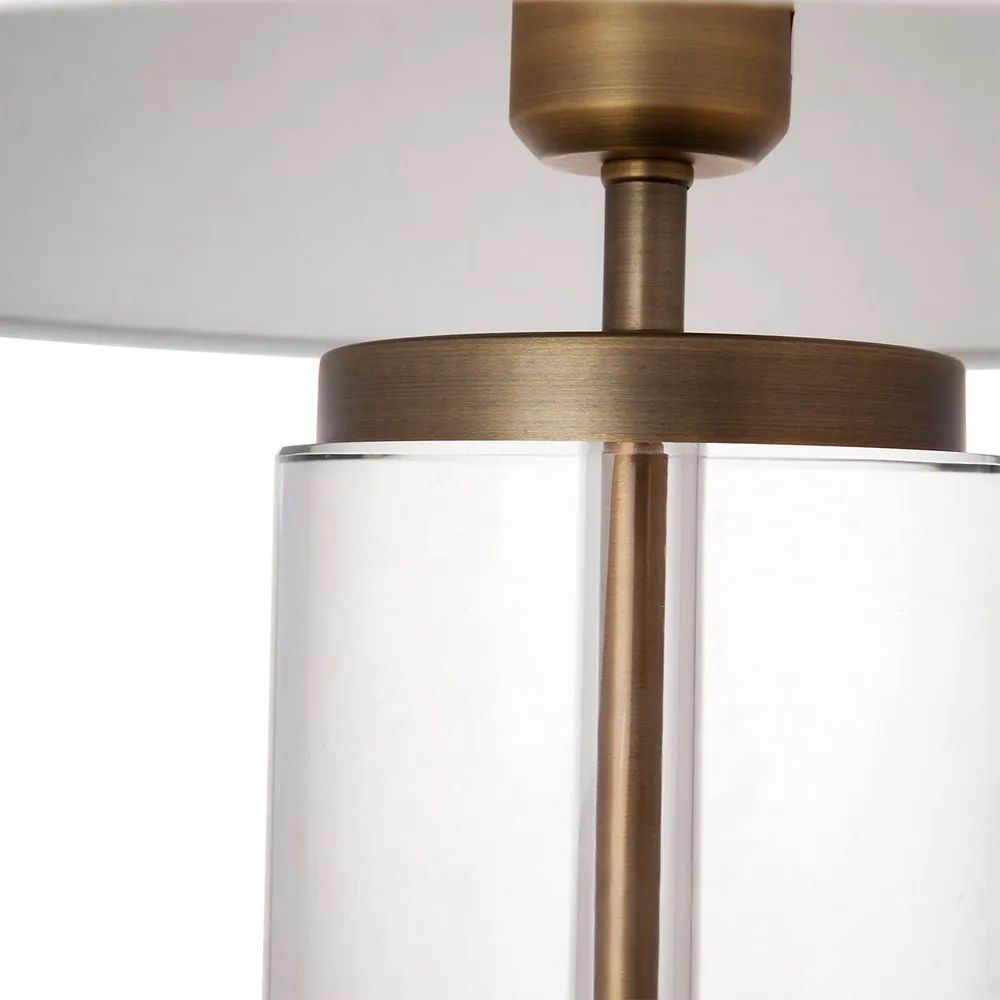Cafe Lighting FORRESTER Table Lamp - Crystal-Cafe Lighting-Ozlighting.com.au