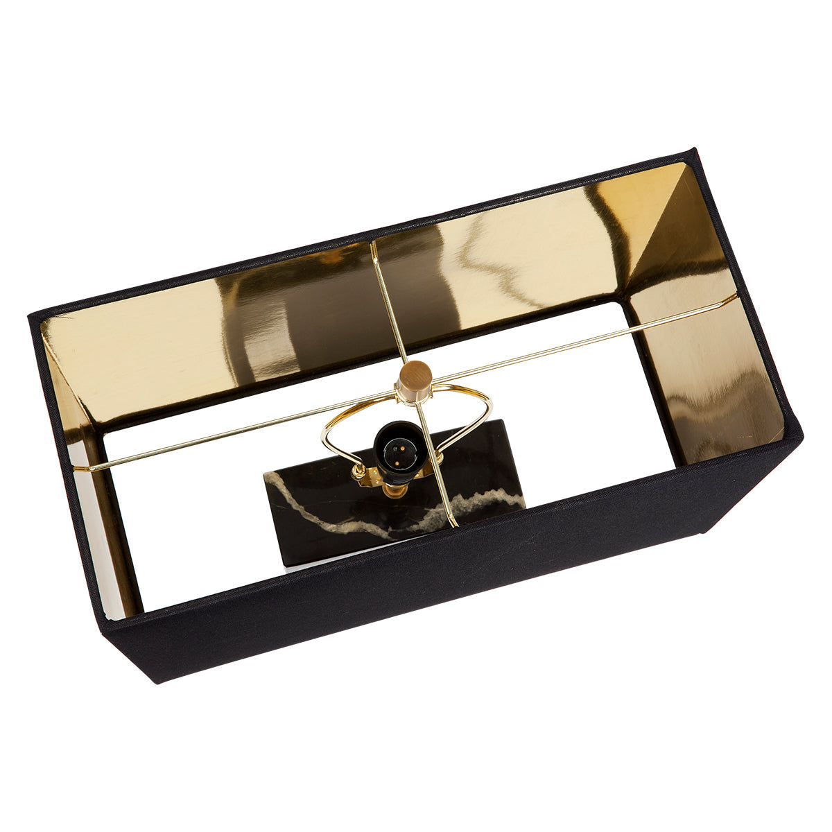 Cafe Lighting HEARST Table Lamp - Black Marble-Cafe Lighting-Ozlighting.com.au