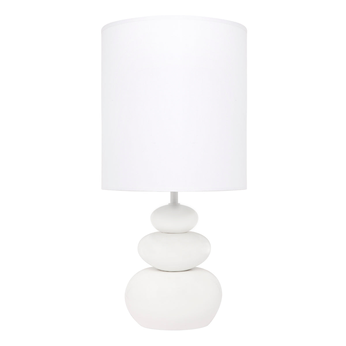 Cafe Lighting KOA - White Matt Ceramic Table Lamp-Cafe Lighting-Ozlighting.com.au