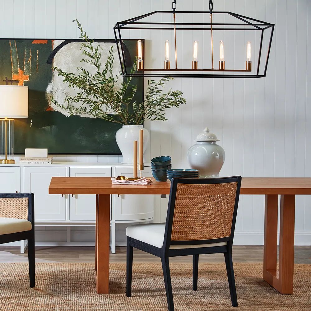 Cafe Lighting LE MANS Pendant - 5 Light Medium/Large Cage Lantern-Cafe Lighting-Ozlighting.com.au