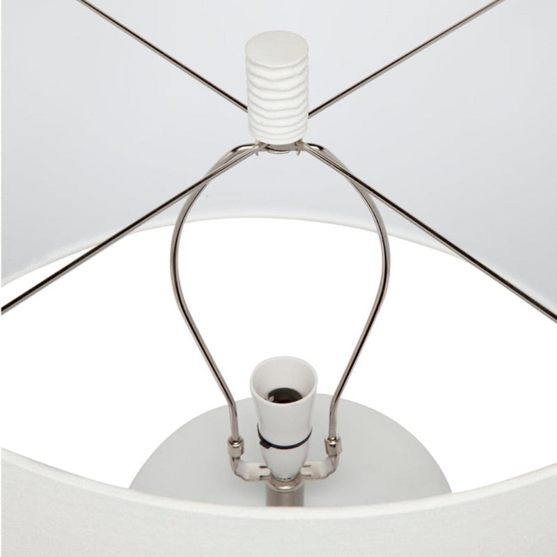 Cafe Lighting MATISSE - White Ceramic Table Lamp-Cafe Lighting-Ozlighting.com.au