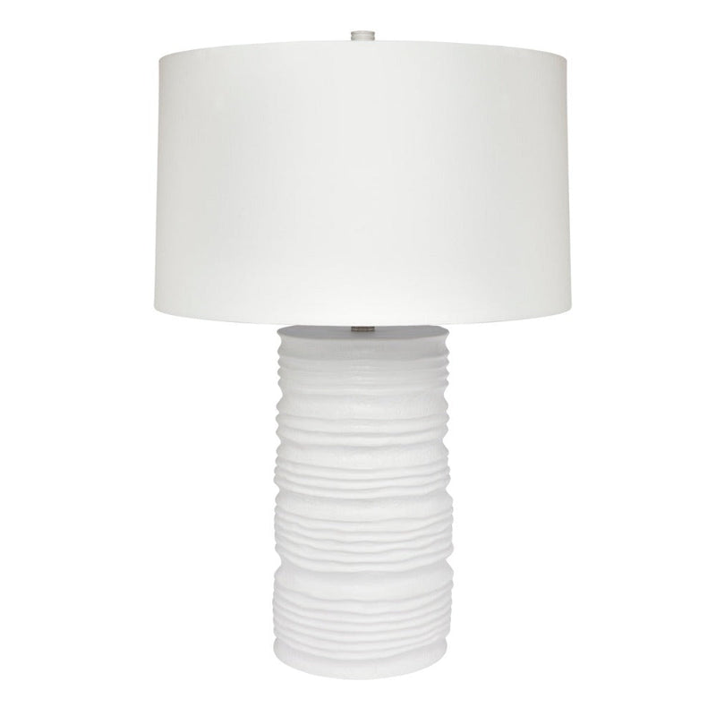 Cafe Lighting MATISSE - White Ceramic Table Lamp-Cafe Lighting-Ozlighting.com.au