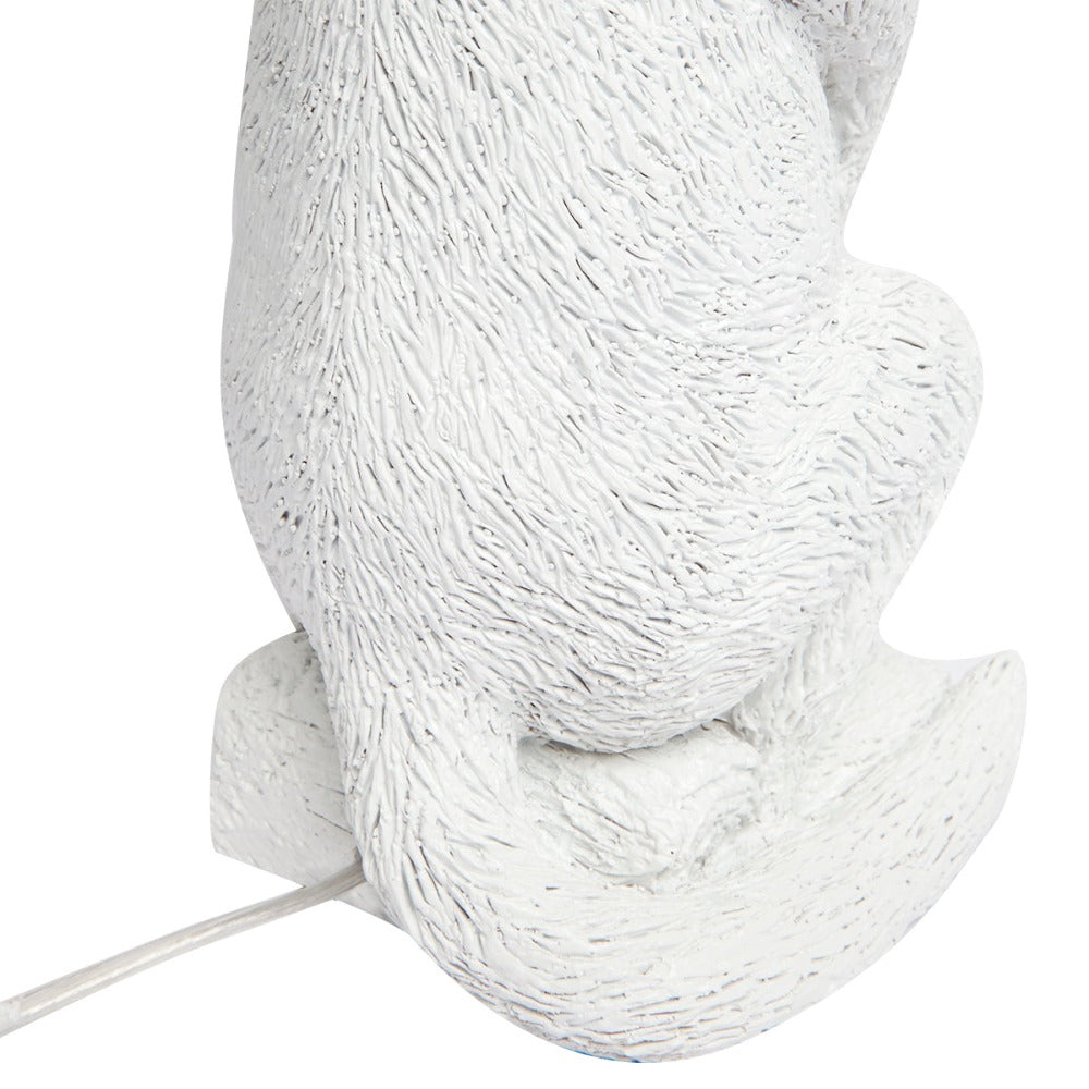 Cafe Lighting MEERKAT Table Lamp - Painted White Resin Meerkat-Cafe Lighting-Ozlighting.com.au