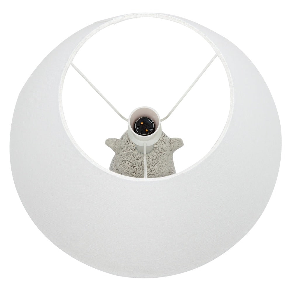 Cafe Lighting MEERKAT Table Lamp - Painted White Resin Meerkat-Cafe Lighting-Ozlighting.com.au