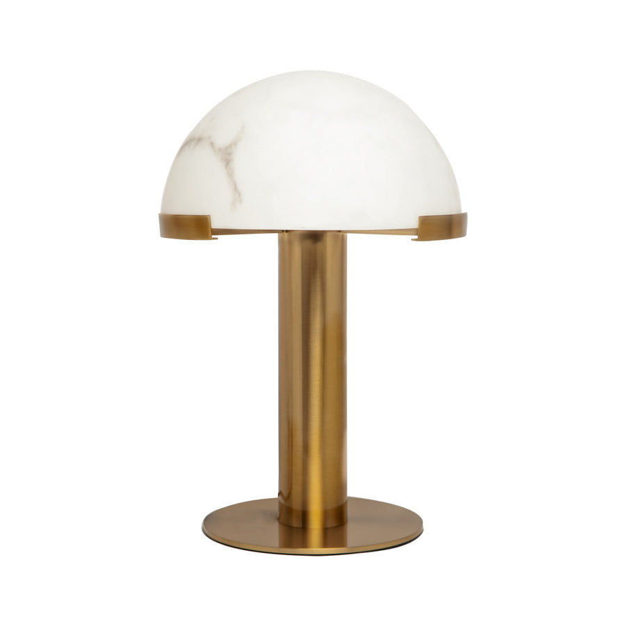 Cafe Lighting MISCHA - Metal & Marble Patterned Resin Table Lamp-Cafe Lighting-Ozlighting.com.au