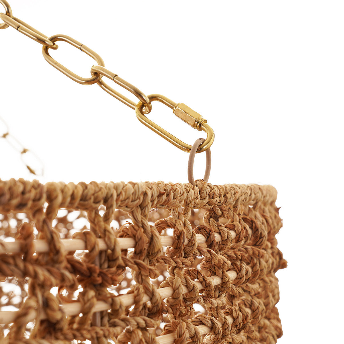 Cafe Lighting NAVARRE Pendant - 81cm Two-Tier Rattan-Cafe Lighting-Ozlighting.com.au