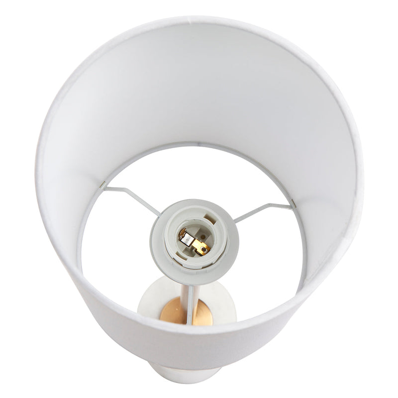 Cafe Lighting NOLA - White Marble Table Lamp-Cafe Lighting-Ozlighting.com.au