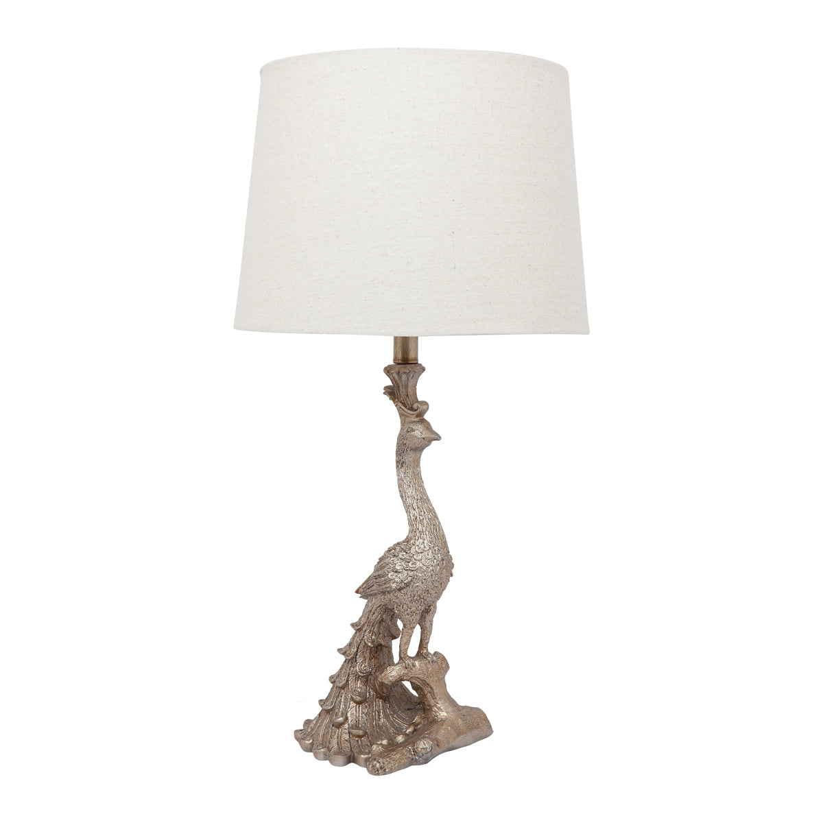 Cafe Lighting PEACOCK Table Lamp - Champagne Gold Peacock Resin-Cafe Lighting-Ozlighting.com.au