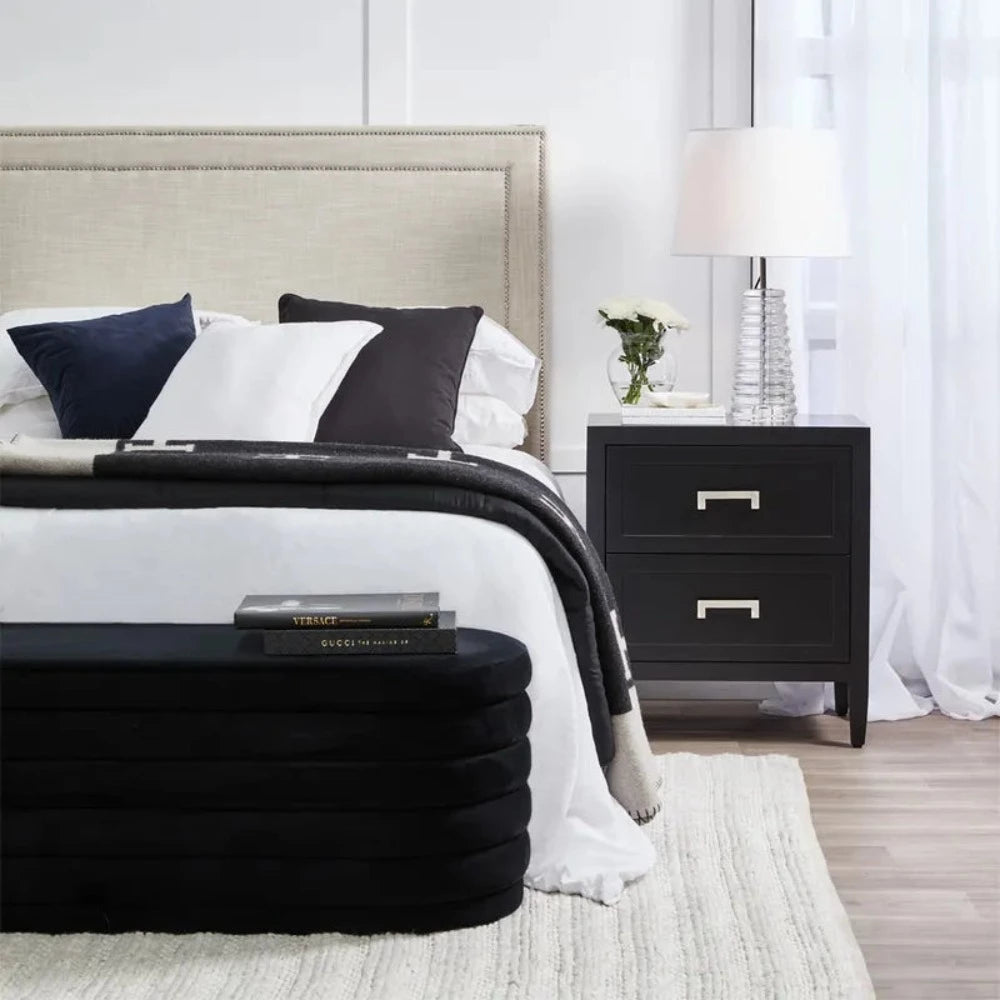 Cafe Lighting TAMARA Table Lamp - Tapered Ribbed Clear Crystal Glass-Cafe Lighting-Ozlighting.com.au