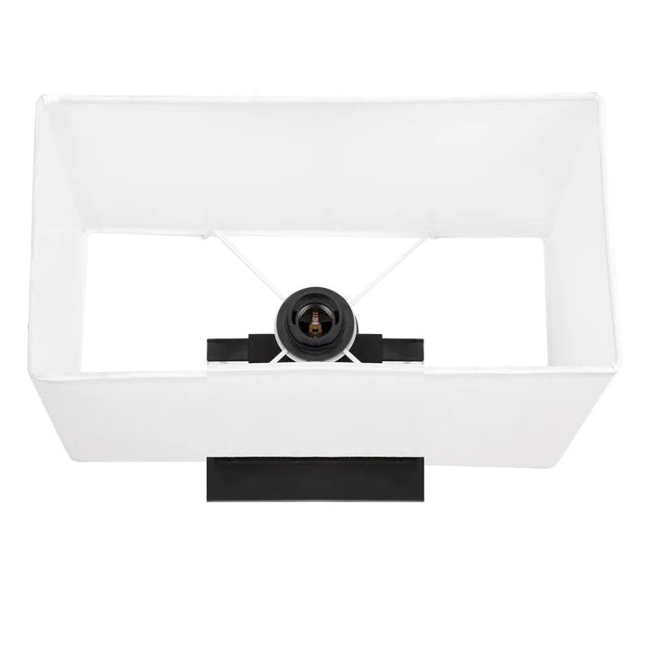 Cafe Lighting VALERIA - Clear Glass Panel Table Lamp-Cafe Lighting-Ozlighting.com.au