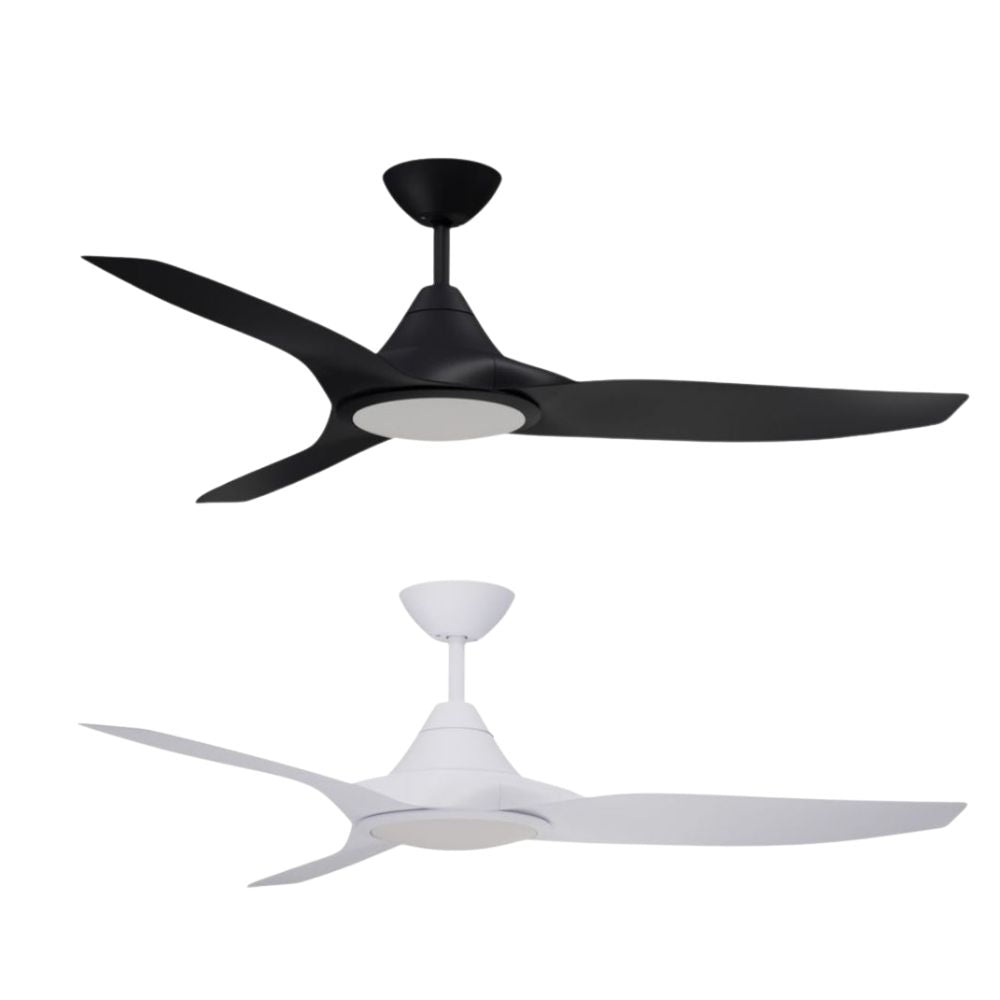 Calibo CLOUDFAN-48 DC Ceiling Fan - 3 Blade 1220mm 48", Tri-Colour Light-Calibo-Ozlighting.com.au