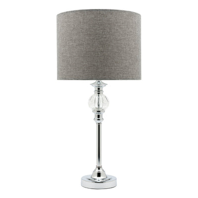 Cougar BEVERLY - Metal & Glass Table Lamp-Cougar Lighting-Ozlighting.com.au