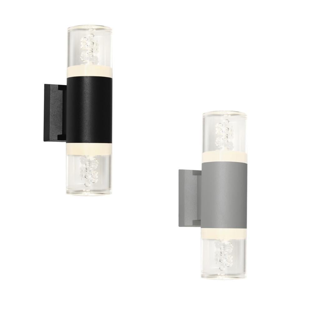 Cougar CALGARY LED Outdoor Up/Down Wall Light - 2x3W, IP54, 3000K-Cougar Lighting-Ozlighting.com.au