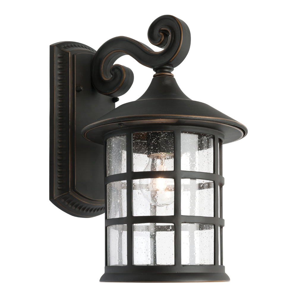 Cougar COVENTRY Wall Light - Curved Arm Downward, IP43-Cougar Lighting-Ozlighting.com.au