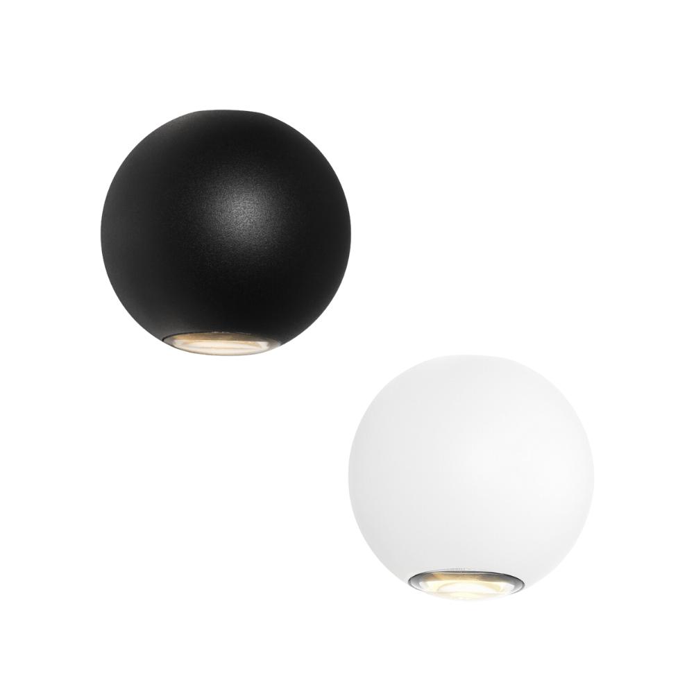 Cougar GENOA LED Outdoor Up/Down Wall Light - 2x3W, IP54, 3000K-Cougar Lighting-Ozlighting.com.au
