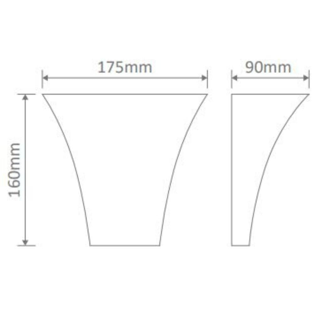 Domus BF-2013 Wall Light - Ceramic, Raw-Domus Lighting-Ozlighting.com.au