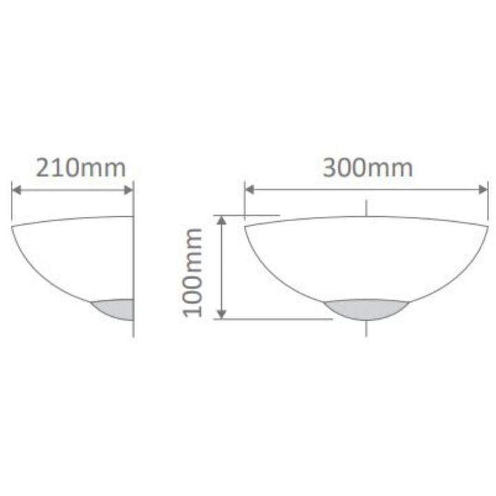 Domus BF-7949 - Ceramic Corner Interior Wall Light - Raw-Domus Lighting-Ozlighting.com.au