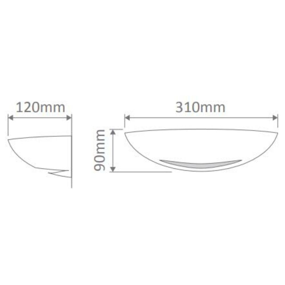 Domus BF-8235 - Ceramic Two Way Interior Wall Light - Raw-Domus Lighting-Ozlighting.com.au