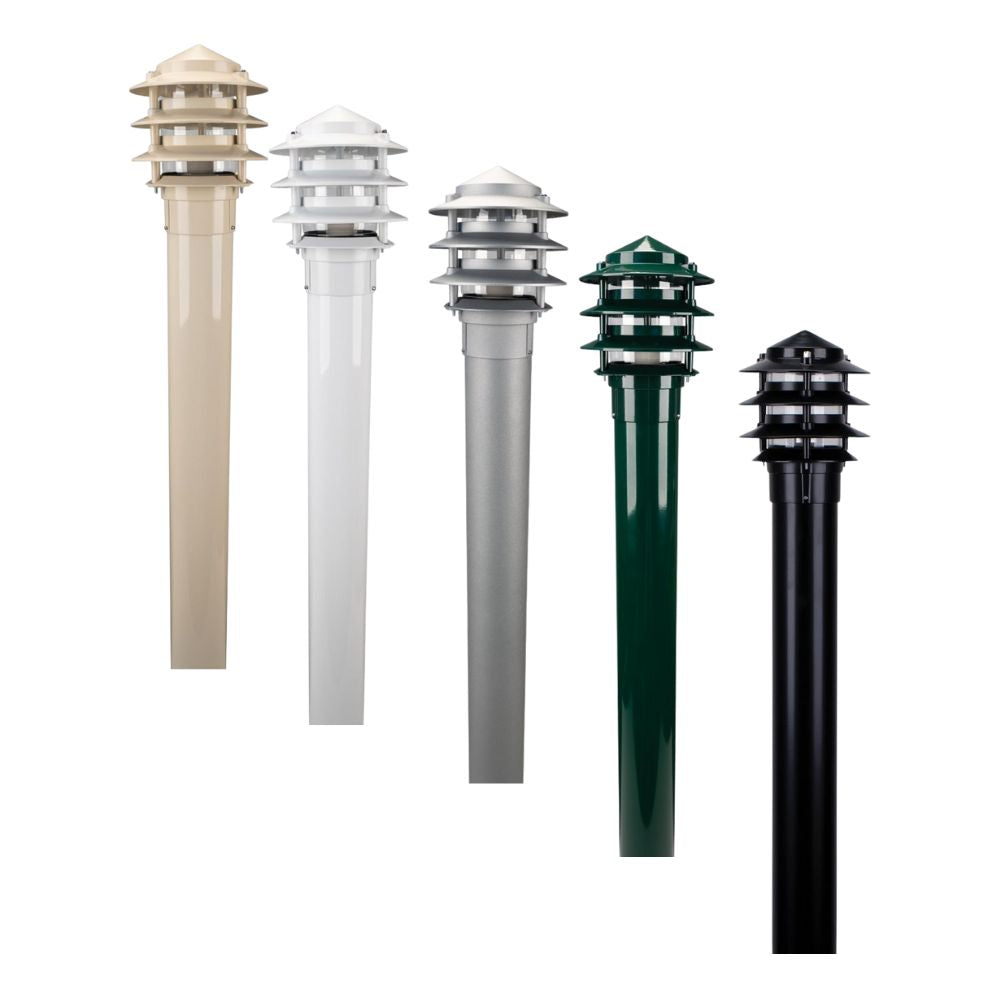 Domus BL-100-1M-KIT Bollard Head Kit - 1m-Domus Lighting-Ozlighting.com.au