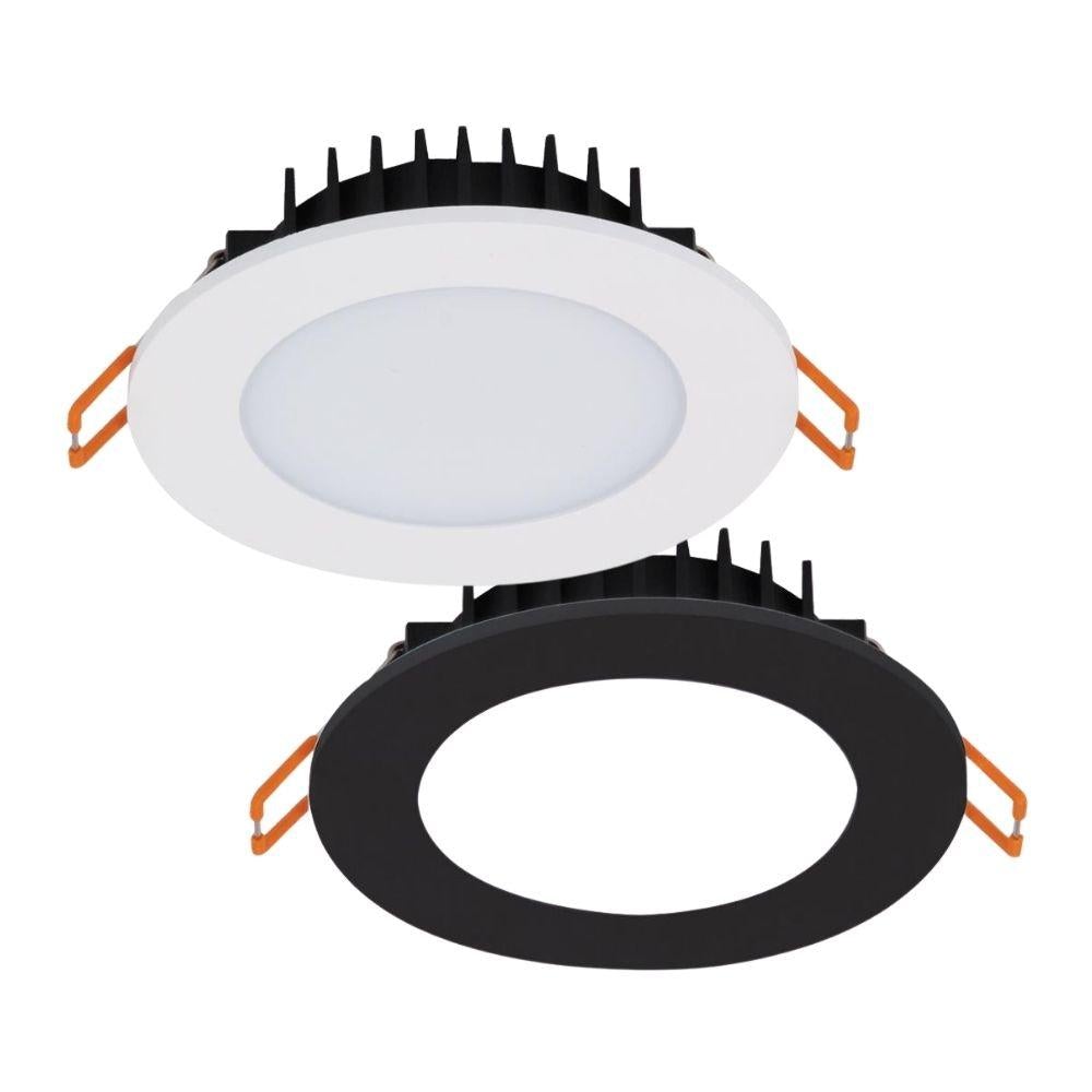 Domus BLISS-10 LED Downlight - 10W, Tri-Colour, Dimmable, IP54, Flat Face-Domus Lighting-Ozlighting.com.au