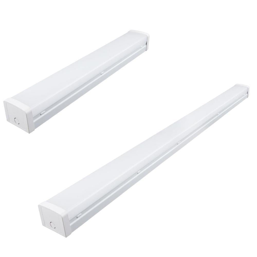 Domus BOLT LED Batten Light - 21W, 42W, 600mm, 1200mm, 2ft, 4ft, Tri-Colour, Diffused-Domus Lighting-Ozlighting.com.au