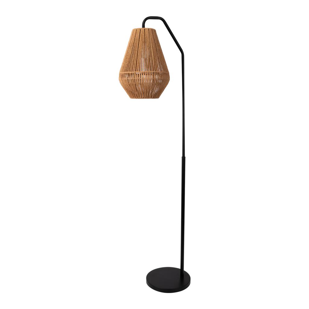 Domus CARTER-FL Floor Lamp - Paper Rope-Domus Lighting-Ozlighting.com.au